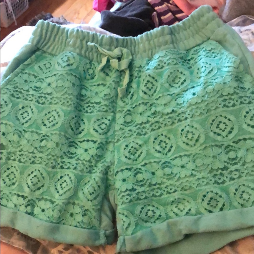 Little girl shorts size large 10/12